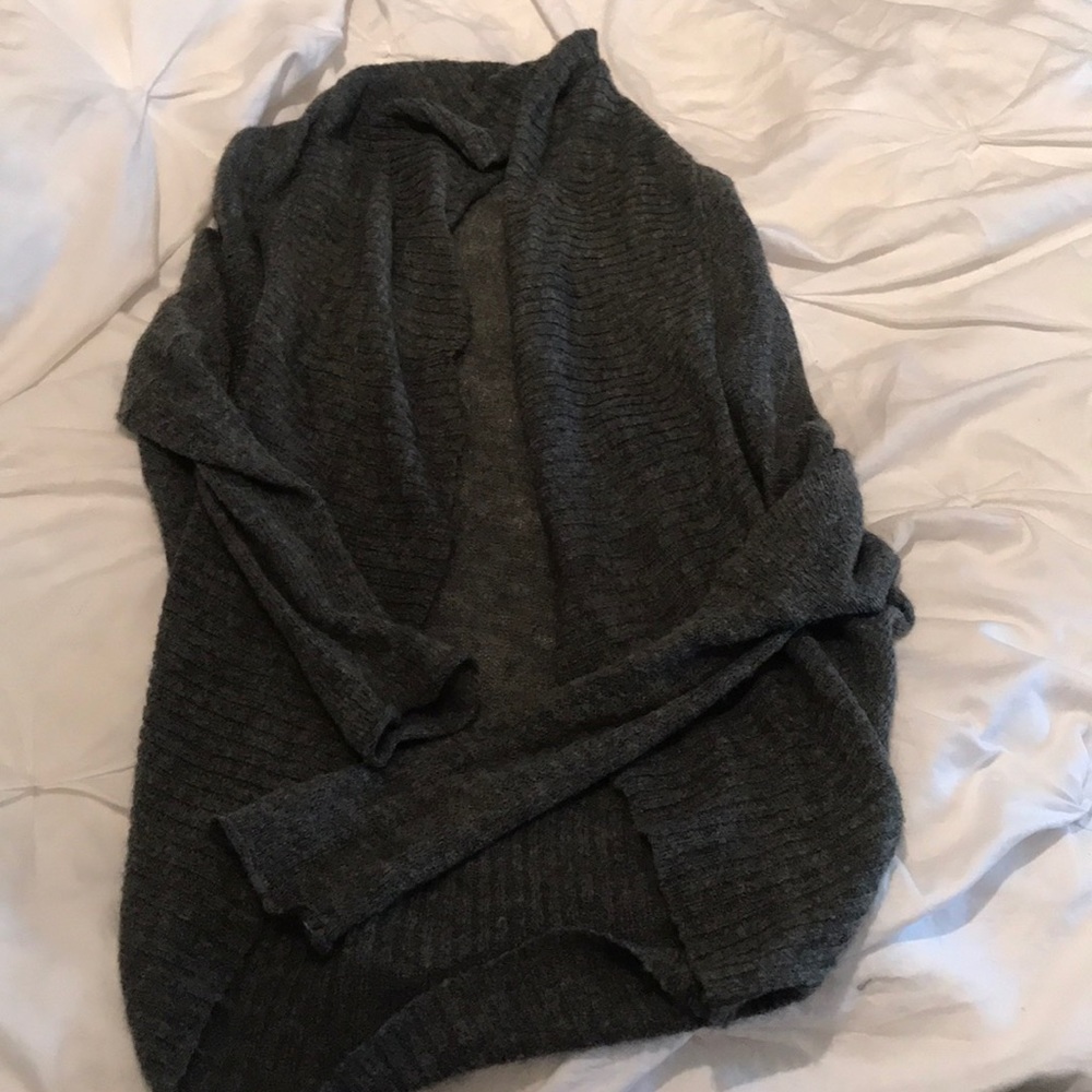 H&M gray cardigan